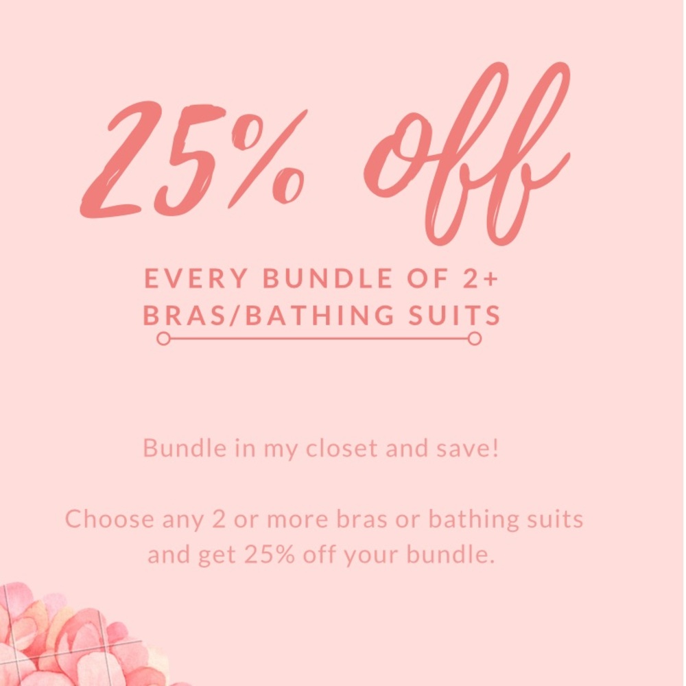 🌻25% off 2+ Bras, Bralettes, Bathing suits🌻